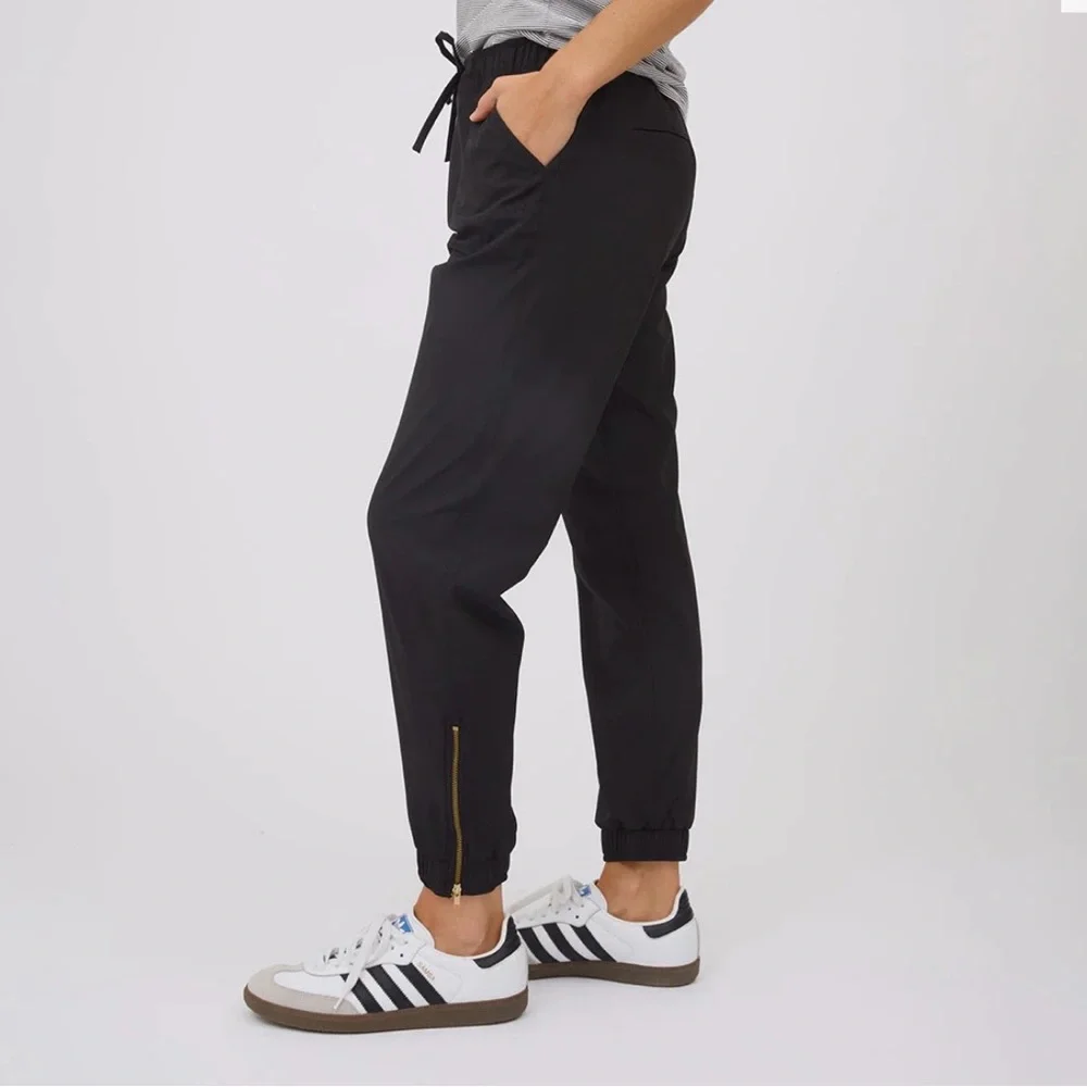 Albion BEST-SELLING Jetsetter Women's Joggers, Black women's pants Small - Picture 3 of 10